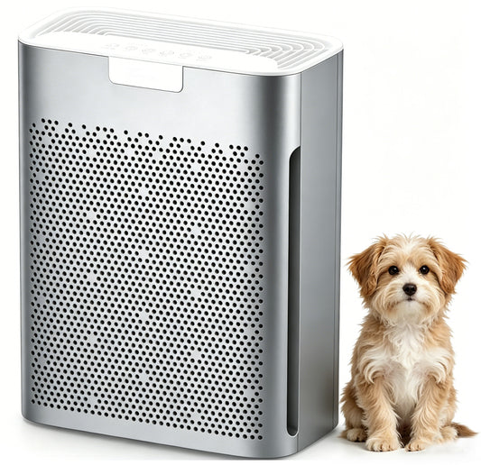 VLIM Smart HEPA Air Purifiers for Large Room up to 1000 ft² | Air Quality Monitor, Washable Pre-Filter, Sleep Mode for Pets, Allergies, Dust & Pollen